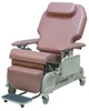 Lumex Powered Bariatric Clinical Care Recliner Rosewood