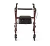 Medline Basic Steel Rollator Back View