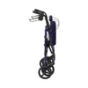 Medline Basic Steel Rollator Folded