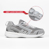 Grey Shoes with Grey Laces