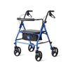 Medline Heavy-Duty Bariatric Rollator Blue