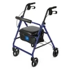 Medline Basic Aluminum Rollator Blue