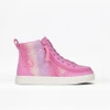 Adaptive Kids BILLY Classic Lace High Tops_Pink Glitz