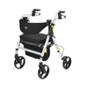 Medline Empower Rollator Silver Angle View Left