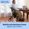 Medline Empower Rollator Reinforce Aluminum Frame