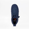 Adaptive Kids BILLY Classic D|R II High Tops_Navy Adjustable and Functional Laces
