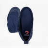 Adaptive Kids BILLY Classic D|R II High Tops_Navy Thick knit polyester Inner Material