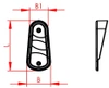 Foot Rest Shell Measurement Guide