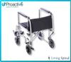 Proactive Astra Steel Transport Chair Product Back Folded Living Spinal