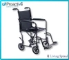 Proactive Astra Aluminum Transport Chair Product Overview in Black Living Spinal