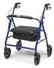 Walkabout Four-Wheel Imperial Rollator Blue