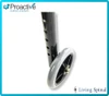 Protekt Two-Button Aluminum Walker by Proactive Product with 5" Glide Wheels Living Spinal
