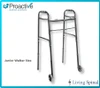 Protekt Two-Button Aluminum Walker by Proactive Junior Size Living Spinal