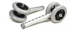 Lumex Everyday Dual Release Walker Wheels
