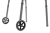 Lumex Two Button Folding Walker with 5" Wheels