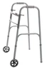 Lumex Two Button Folding Walker Side View