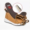 Adaptive Kids Rugged Billy Goat DZ High Tops_Tan Two 3mm removable insoles