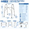 Lumex Lightweight Rigid Walker