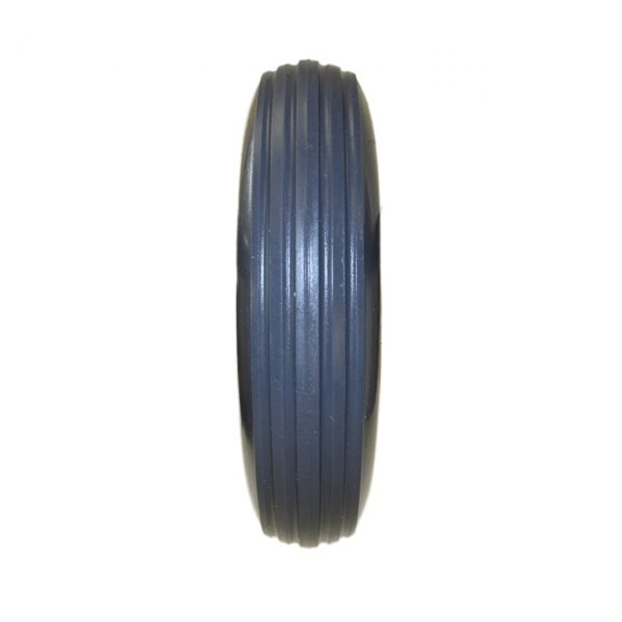 8 x 2" Dark Gray RIB TIRE For Two-Piece Wheel