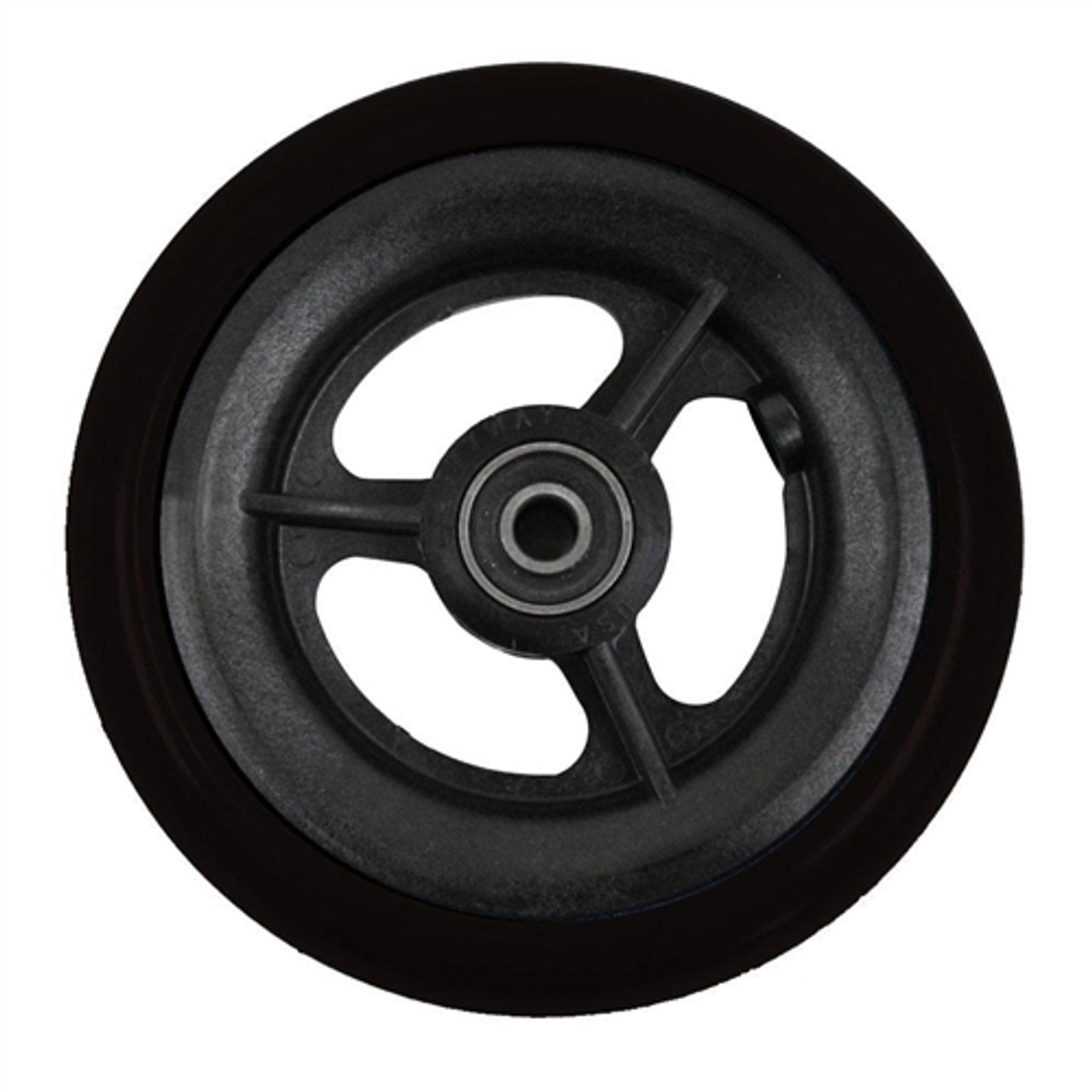 4 x 1" 3 SPOKE CASTER Urethane Round Tire