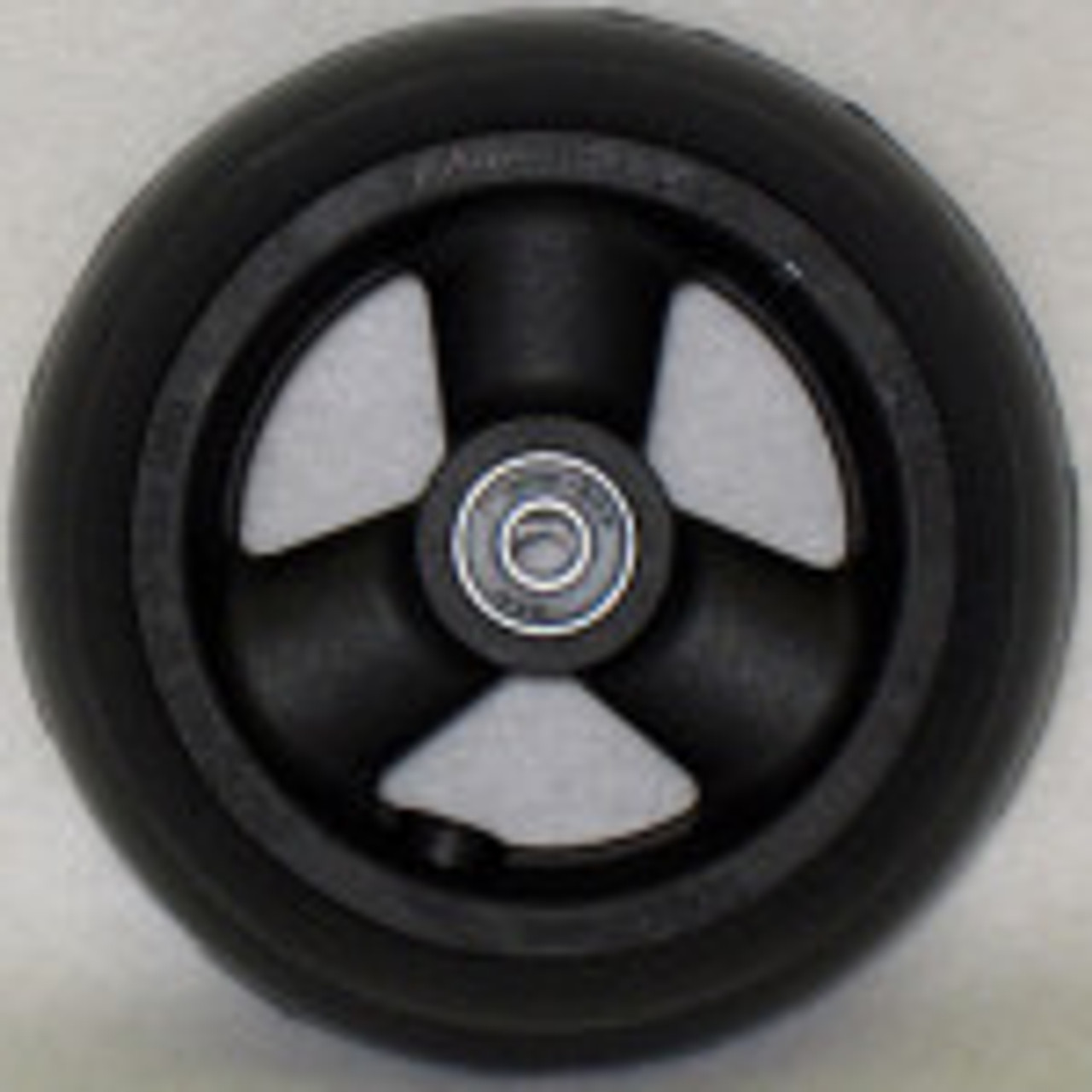 5 x 1 1/2" HOLLOW SPOKE Caster Wheel Urethane Wide Tire