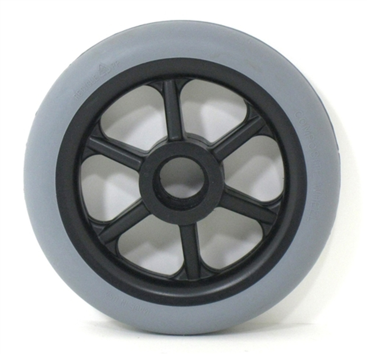 SPOKE Caster Wheel Molded On Tire