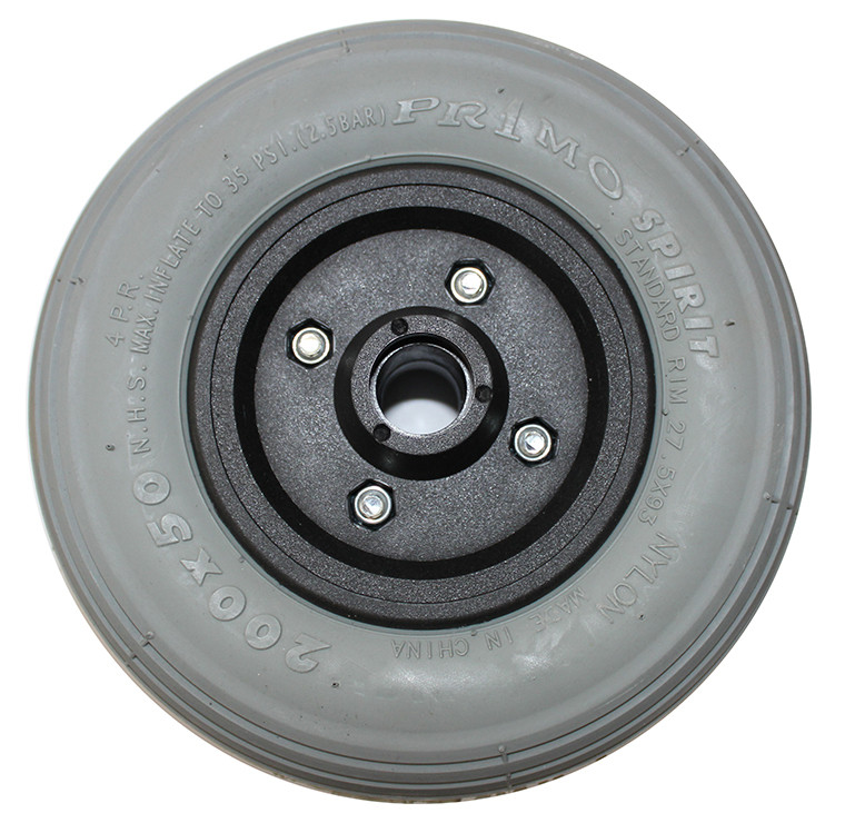 8x2 INVACARE TWO PIECE CASTER 7/16 Bearings 2 1/2 Hub Width Foam