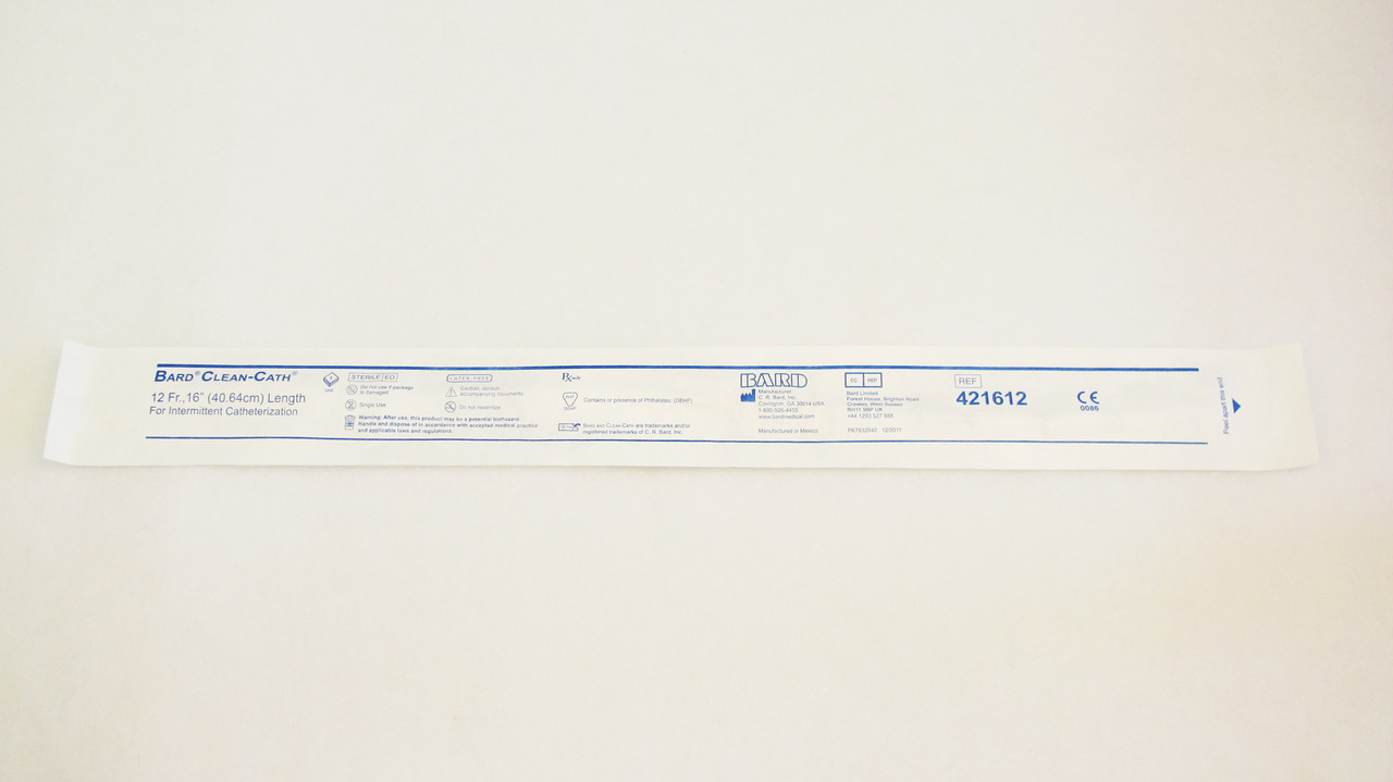 Clean-Cath Vinyl Unisex Catheter - 16"