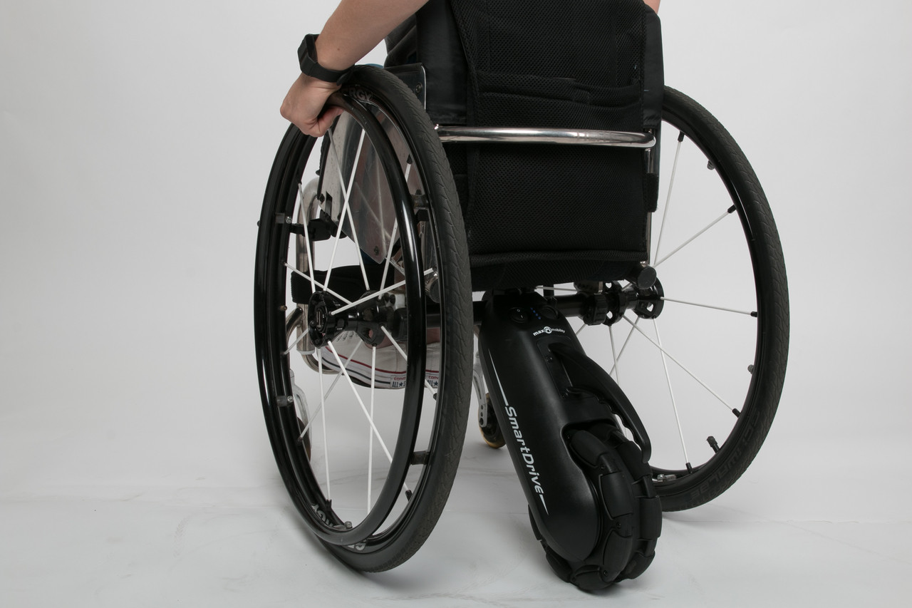 Max Mobility SmartDrive MX2 + Handle | Living Spinal