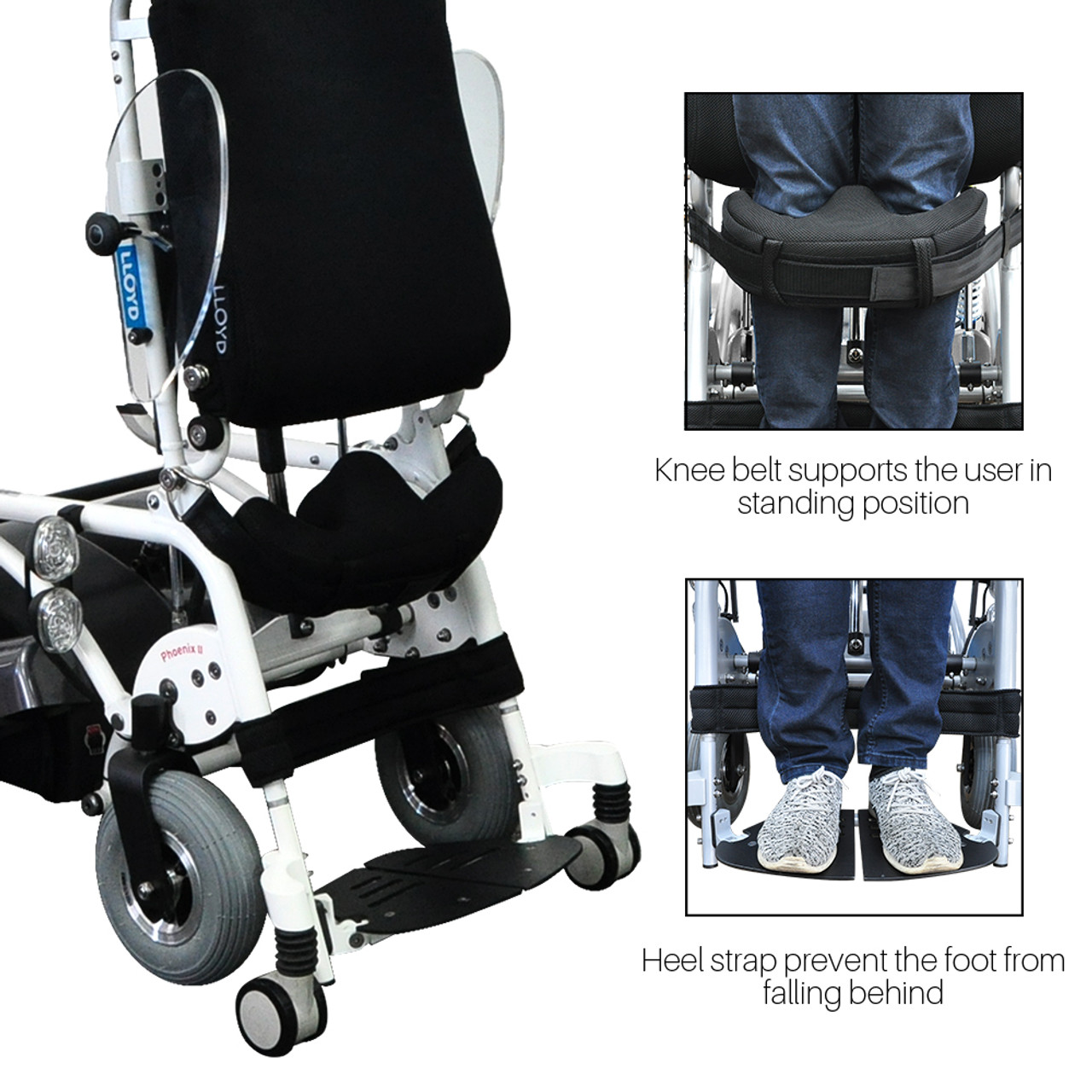 Restore Your Independence with Phoenix II (Standing Power Wheelchair)