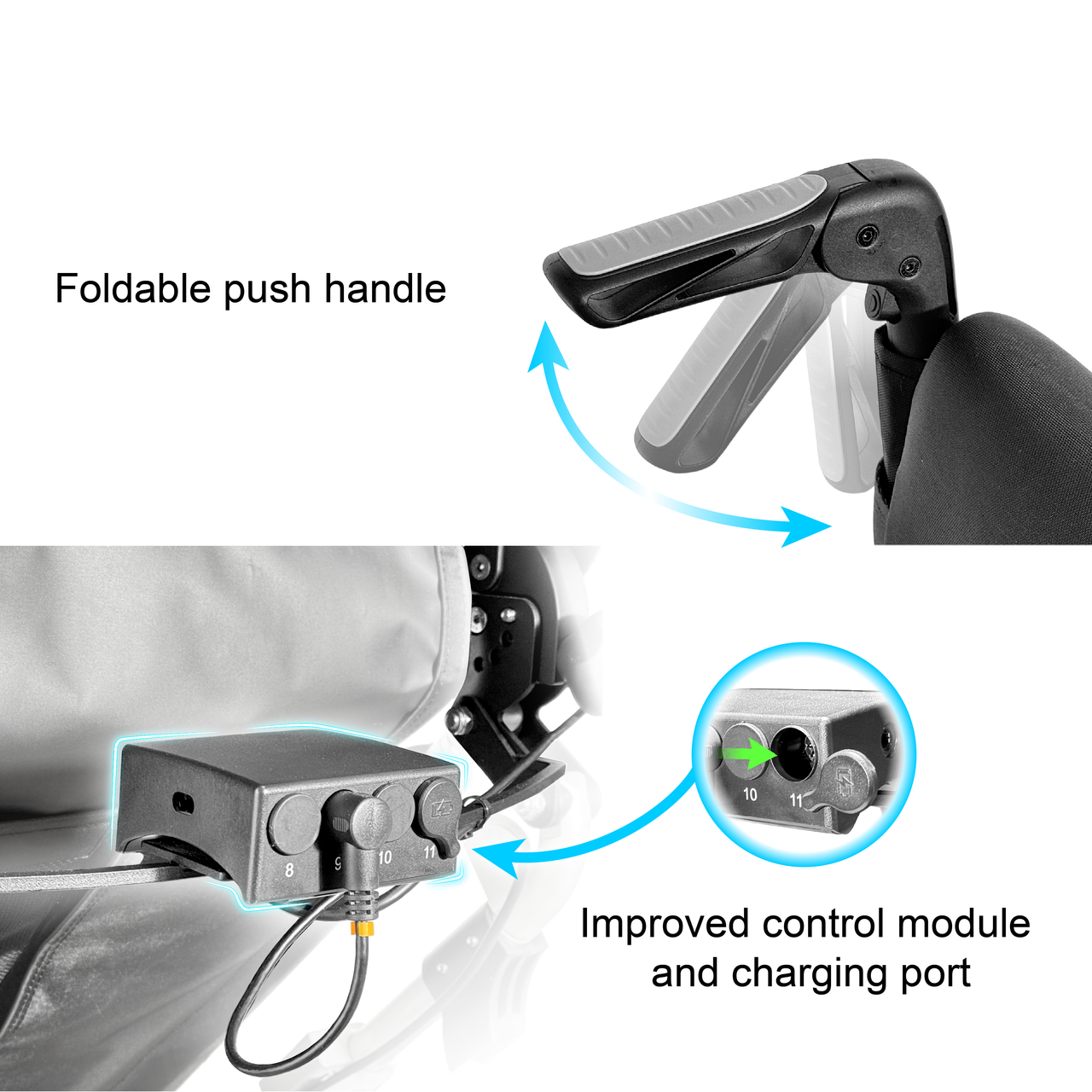 Pegasus II (Semi-Powered Standing Wheelchair)
