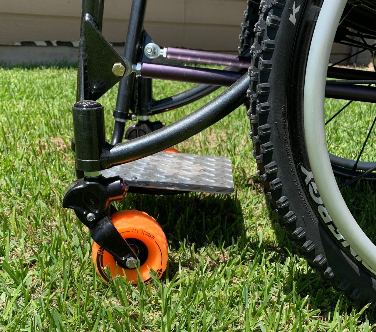 Off-Road Recoils, A Caster Suspension Solution by Box Wheelchairs