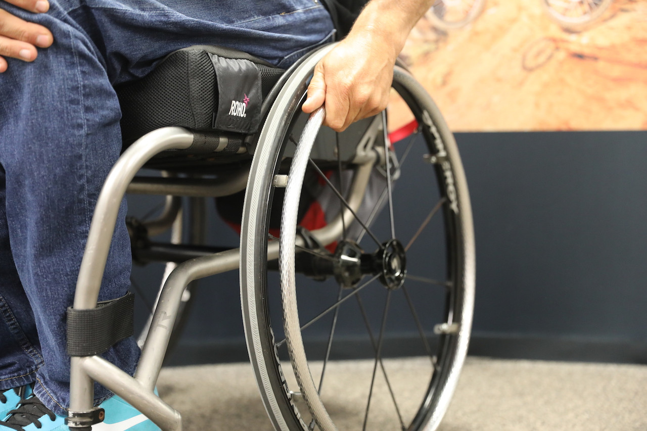 Tactical Control Handrims, by Spinergy