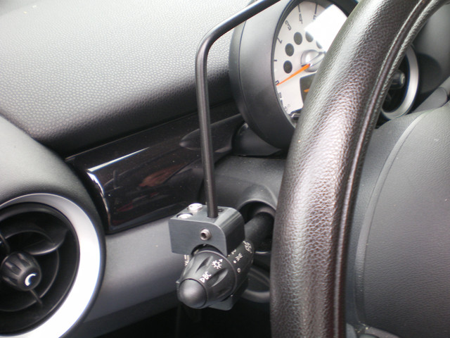 Universal Crossover Turn Signal Adapter Attached