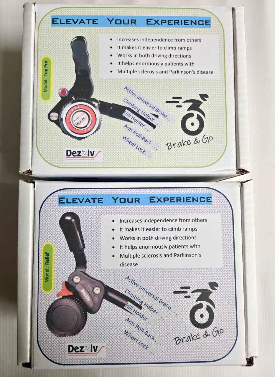 Dezziv Brake & Go Wheelchair Locks Box