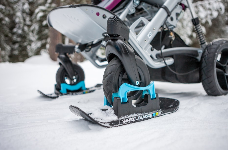 Wheel Blades XL - Skis for snow and sand (sold as a pair) | Living