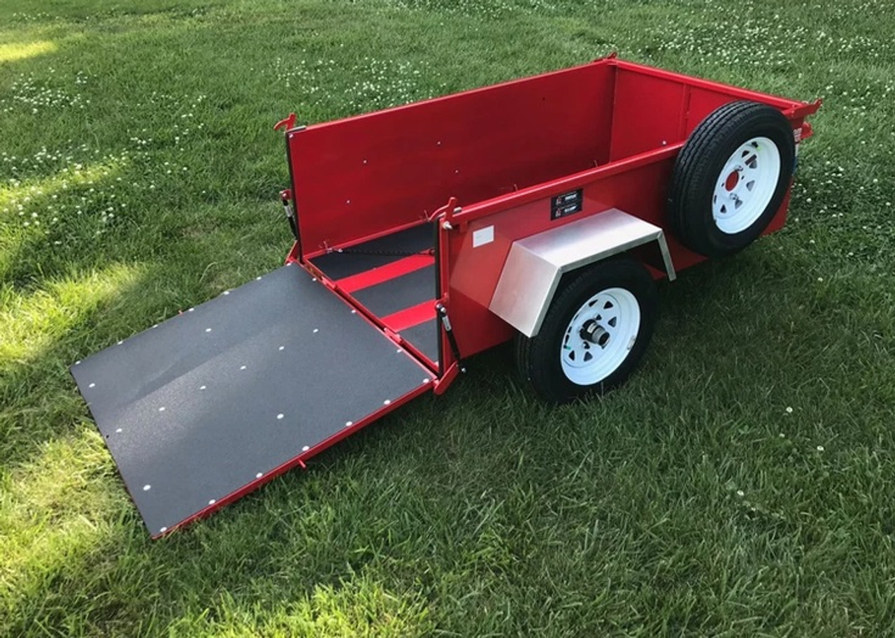 The ScootaTrailer Scooter and Power Wheelchair Trailer_Ramp