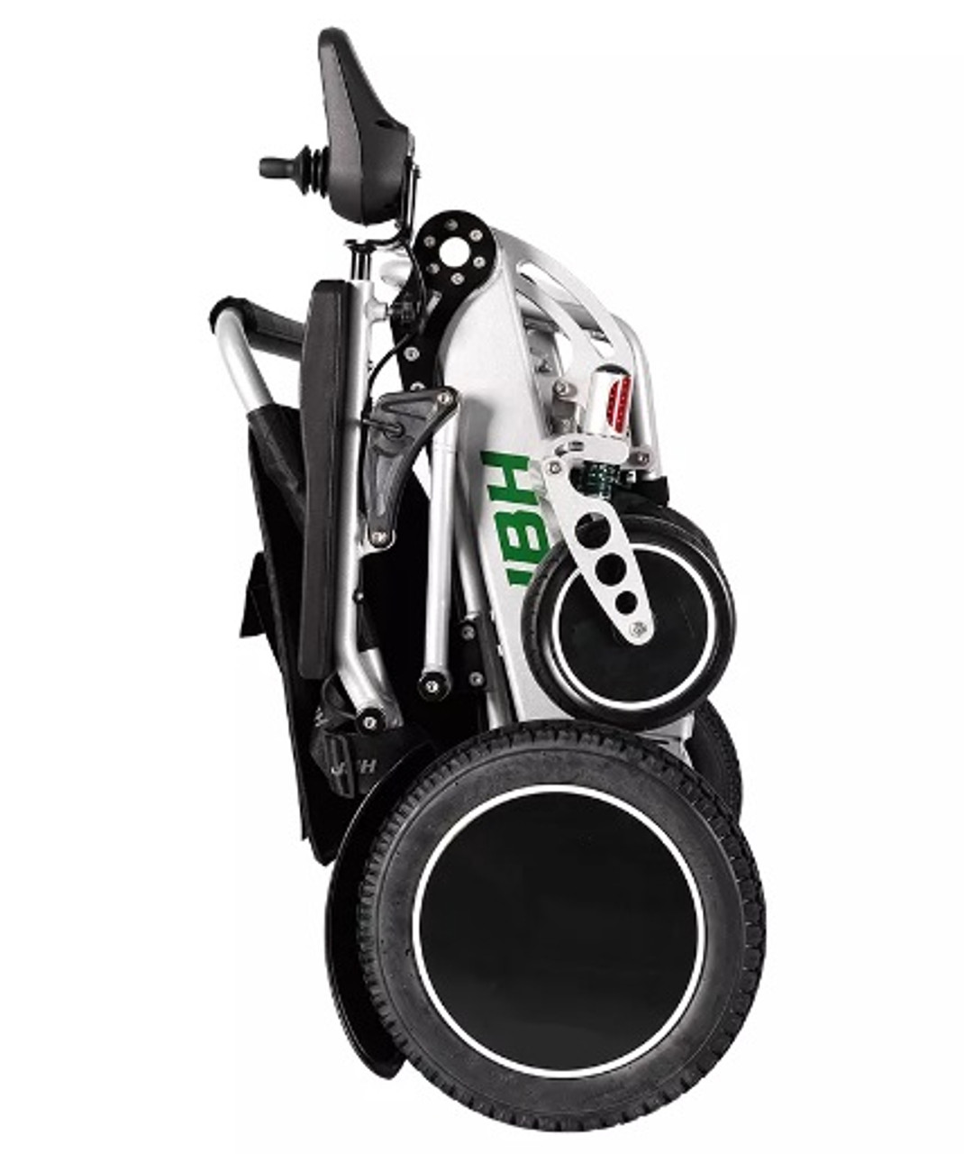 D12 Lightweight Folding Electric Powered Wheelchair, by JBH Medical