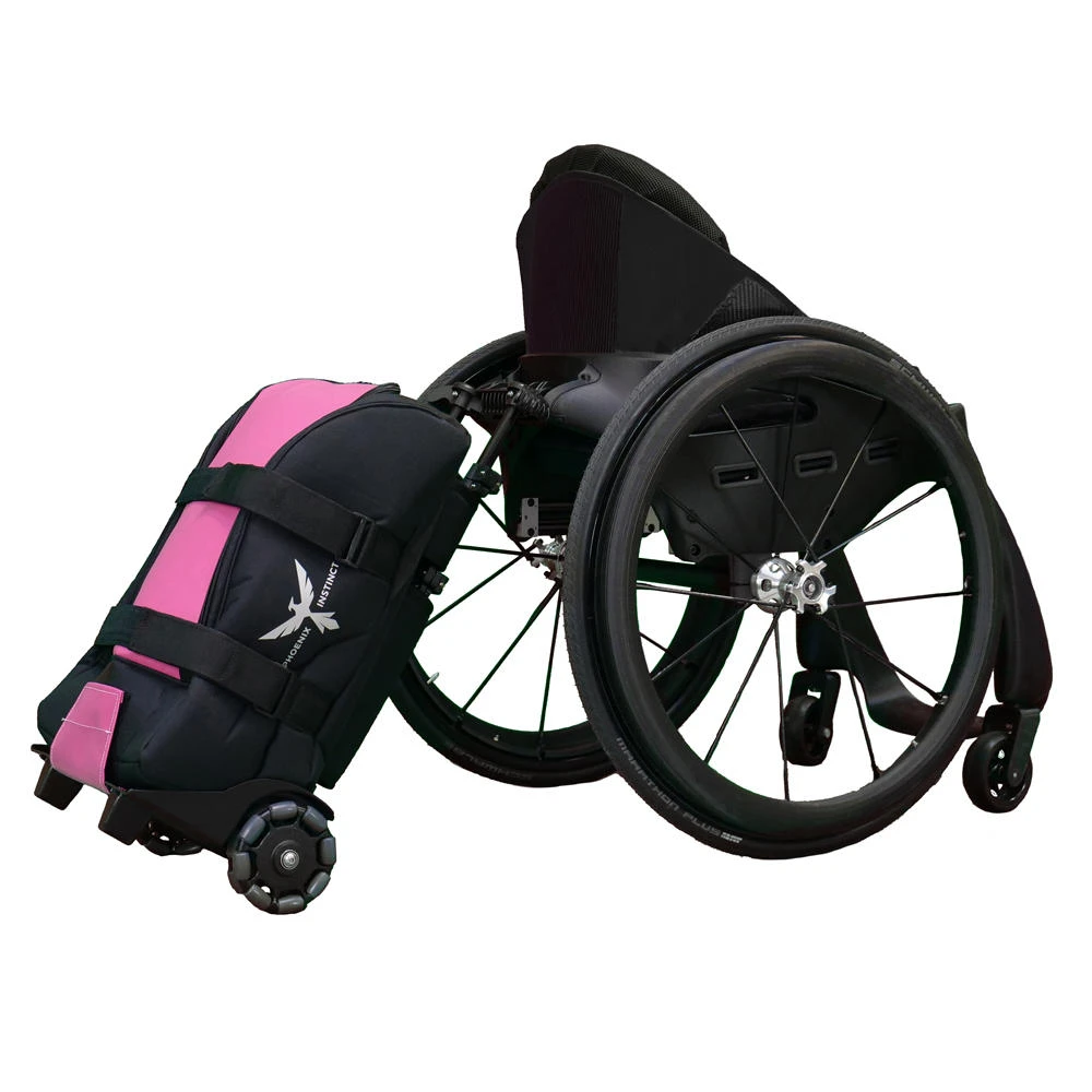 Phoenix Wheelchair Travel Bag Complete Set Color Pink