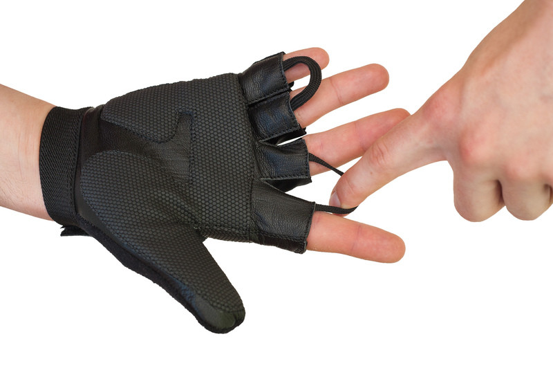 Gel-Palm Wheelchair Gloves by RehaDesign Product In Use