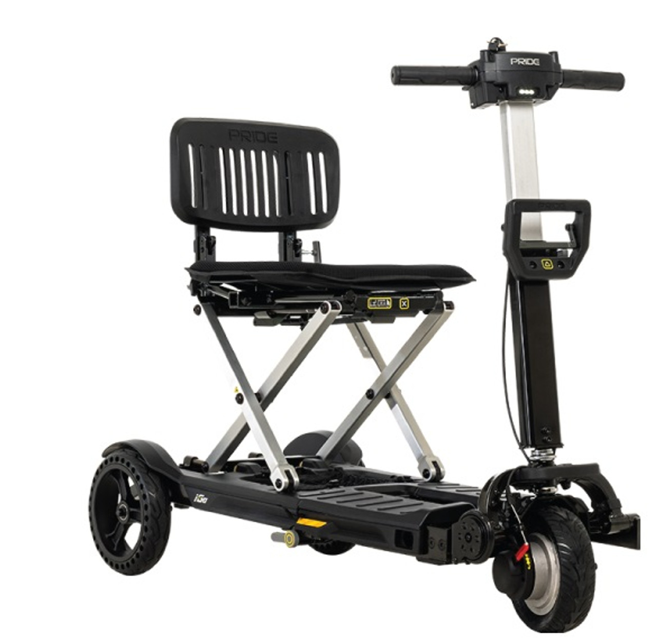 i-Go Folding Scooter, by Pride Mobility Black