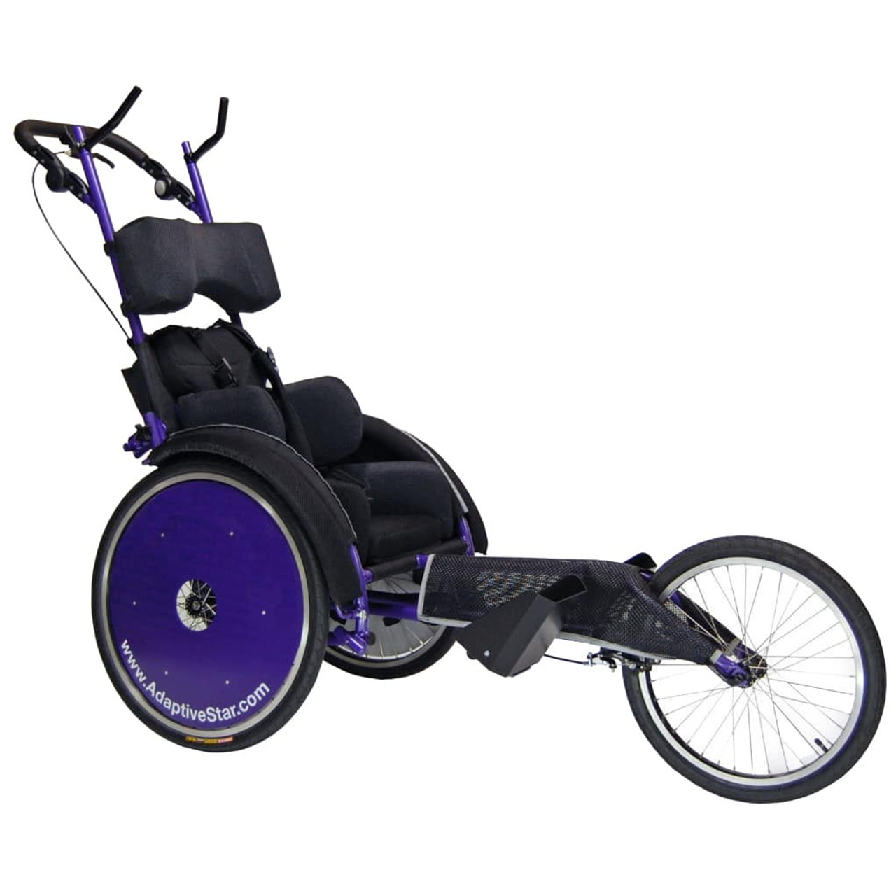 The Purple Peanut Race Chair, by Adaptive Star | Living Spinal