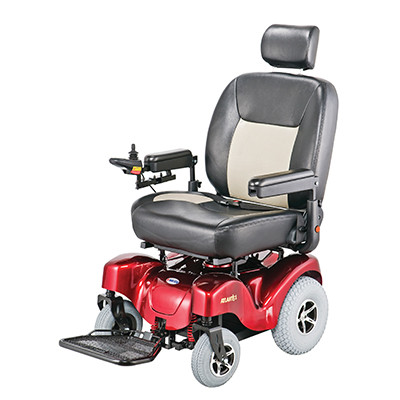  Atlantis Heavy Duty Power Wheelchair Red
