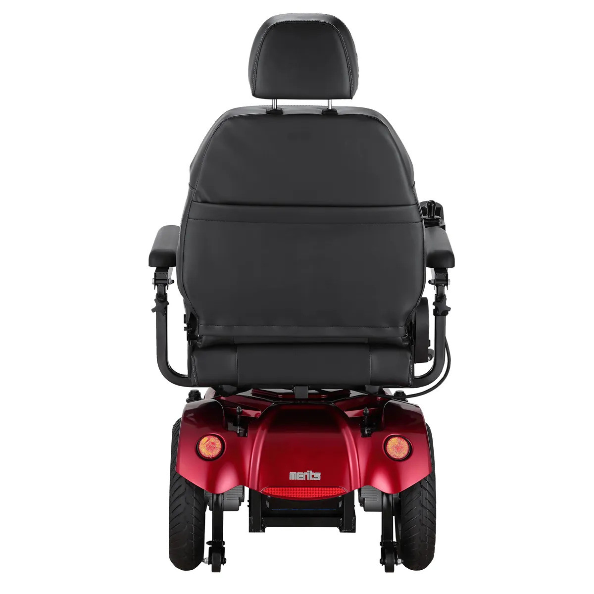 Gemini Heavy-duty Power Wheelchair by Merit Health Product Back View
