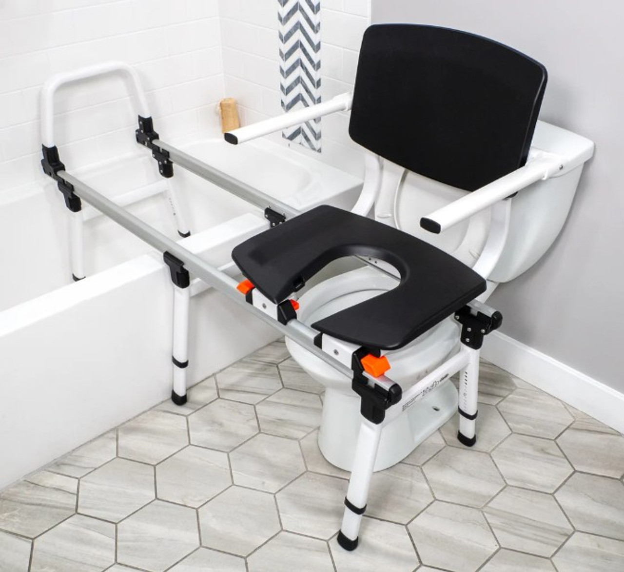 ShowerGlyde Shower Sliding Transfer Bench SG3, by Solution Based