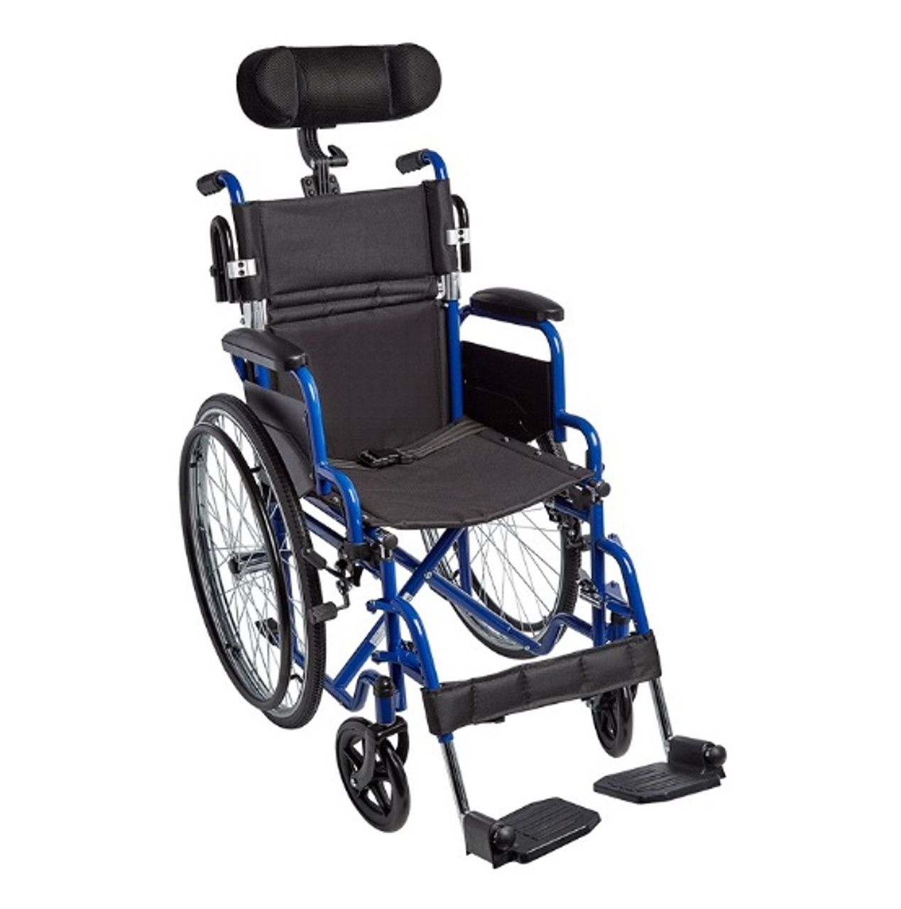 Ziggo Manual Wheelchair_Blue