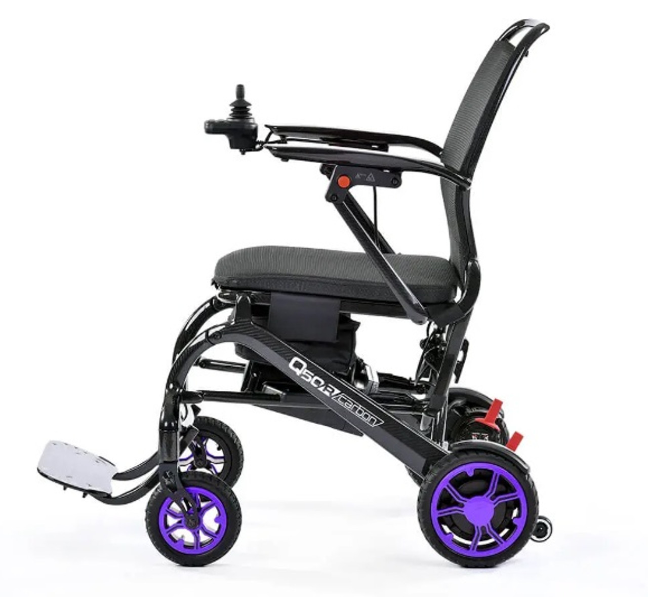 Quickie Q50-R-Carbon Power Wheelchair_Side View