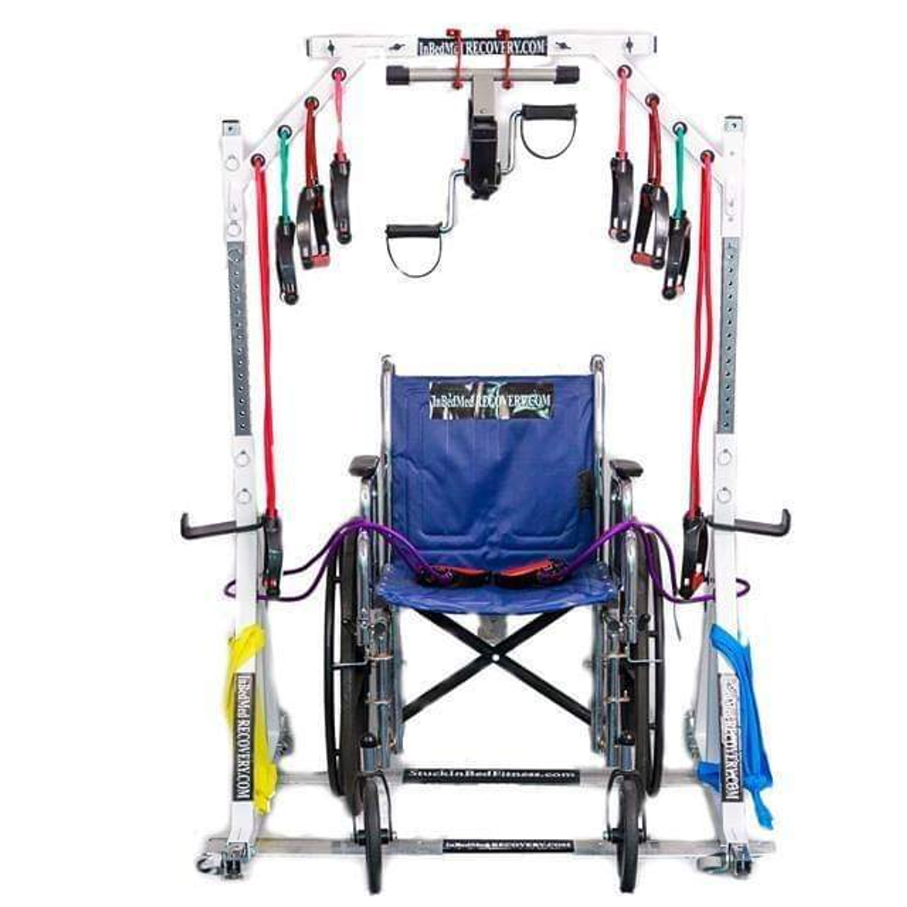 Workout & Recovery Deluxe Rehab & Exercise Gym Attached to Wheelchair