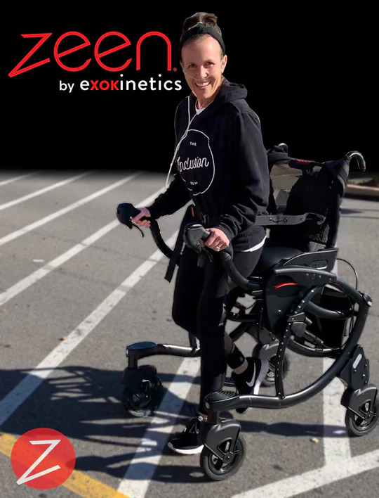 The Zeen Sit to Stand Wheelchair Walker by Exokinetics | Living Spinal