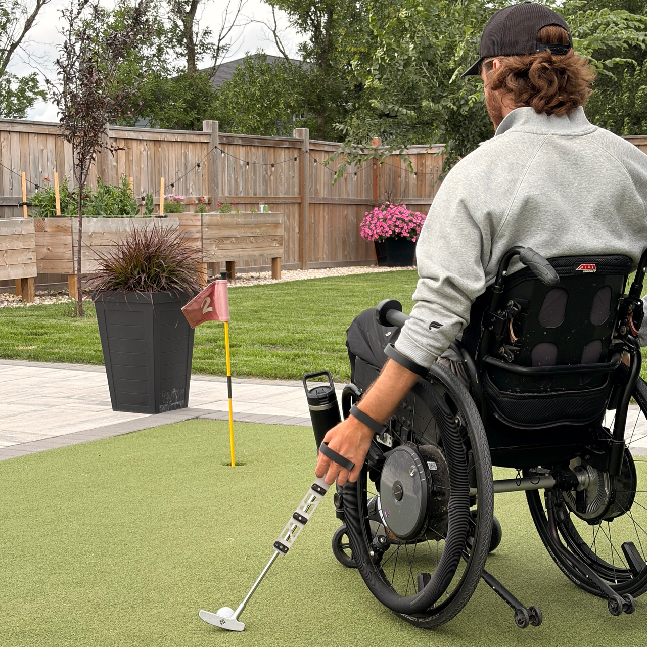Swing Mate Golf Aid using 